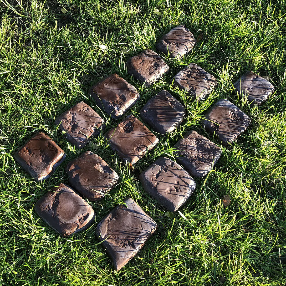 Форма для тротуарной плитки Carpet Stones F4090